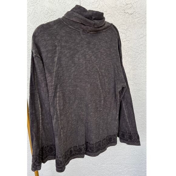 NWT Anthropology by Caite Bohemian Dark Gray Pullover - Size Small - Picture 6 of 9
